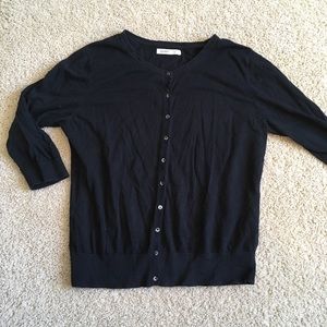 Old navy black cardigan